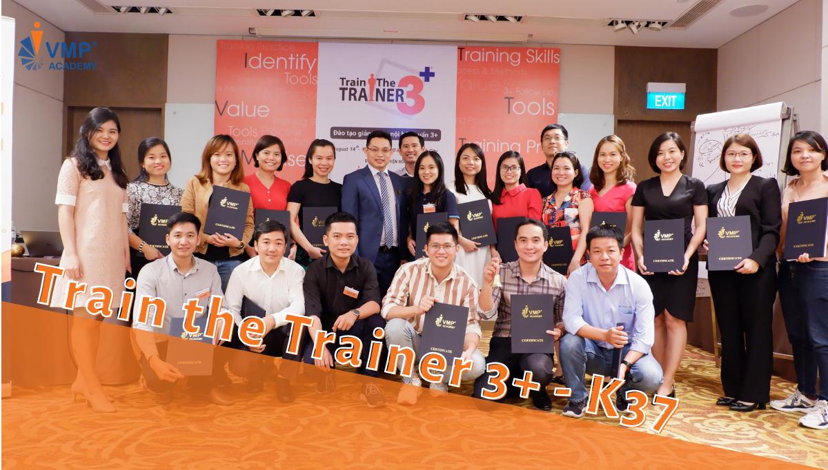 TRAIN THE TRAINER 3+ K37 – ĐỒNG HÀNH TẠO NÊN GIÁ TRỊ LỚN