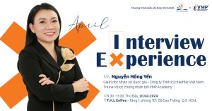 Sự kiện cafe and learn tháng 4 với chủ đề Interview Experience