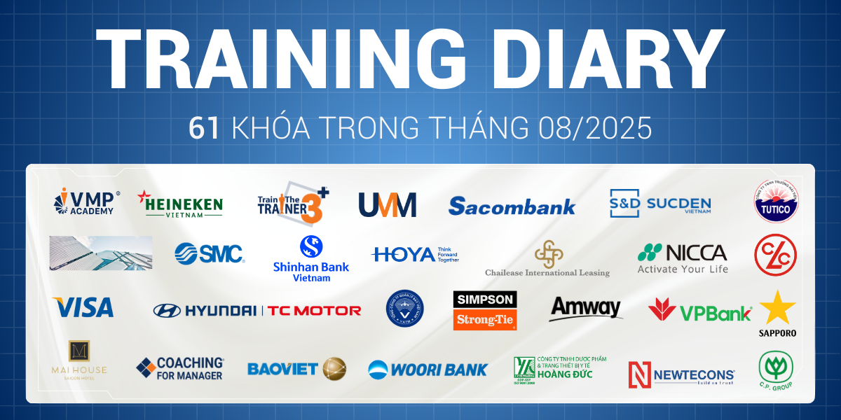 Khóa đào tạo quản lý cấp trung: 61 khóa được tổ chức trong tháng 08/2025