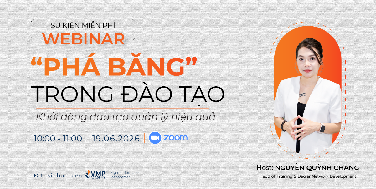 Phá băng trong đào tạo.